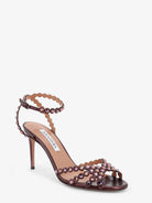 Aquazzura Tequila sandals with crystal detail - Melanzana