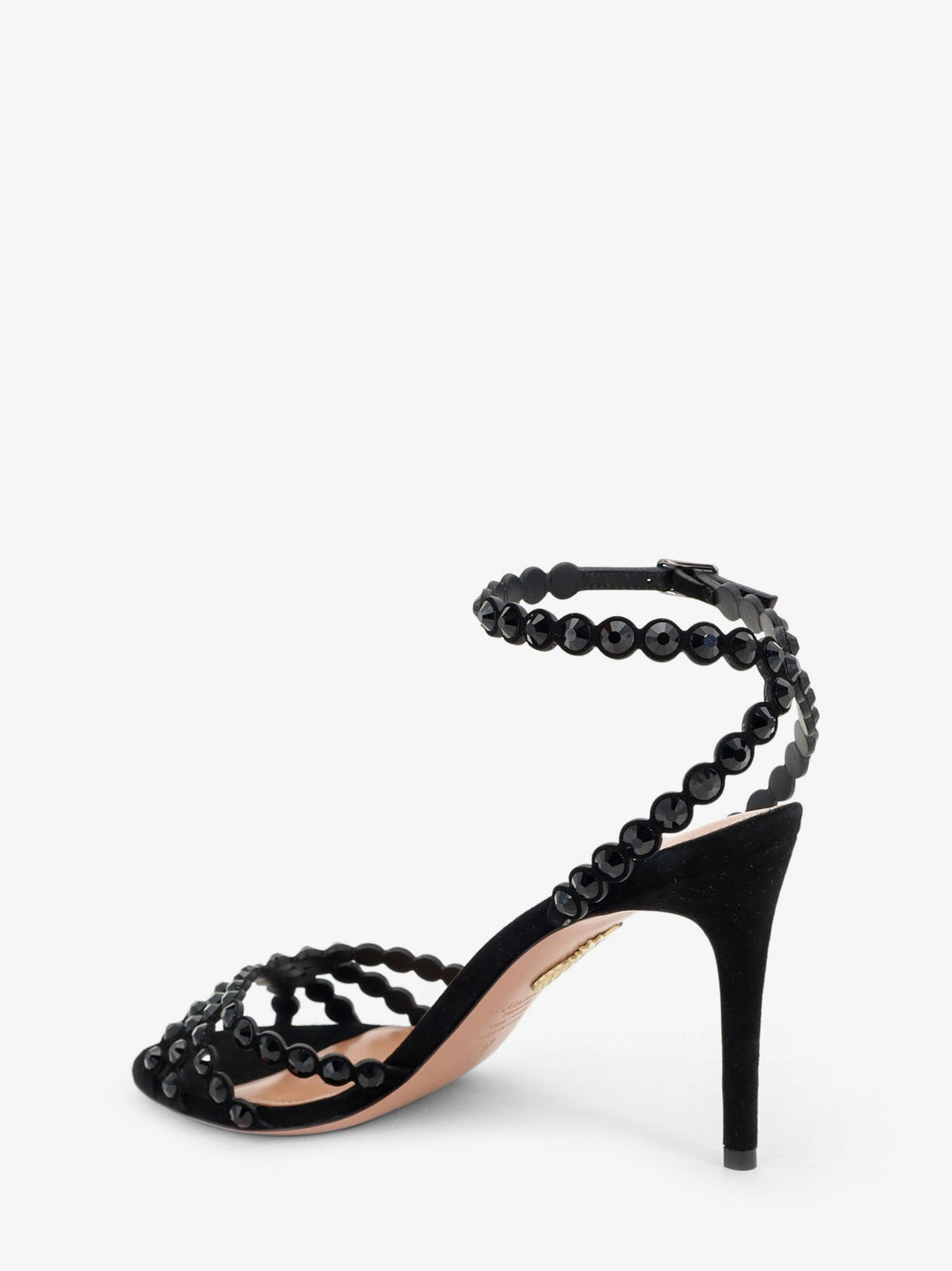 Aquazzura Tequila sandals with crystal detail - Blackjey