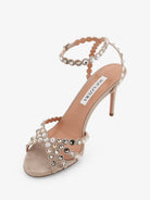 Aquazzura Tequila sandals with crystal detail - Stone