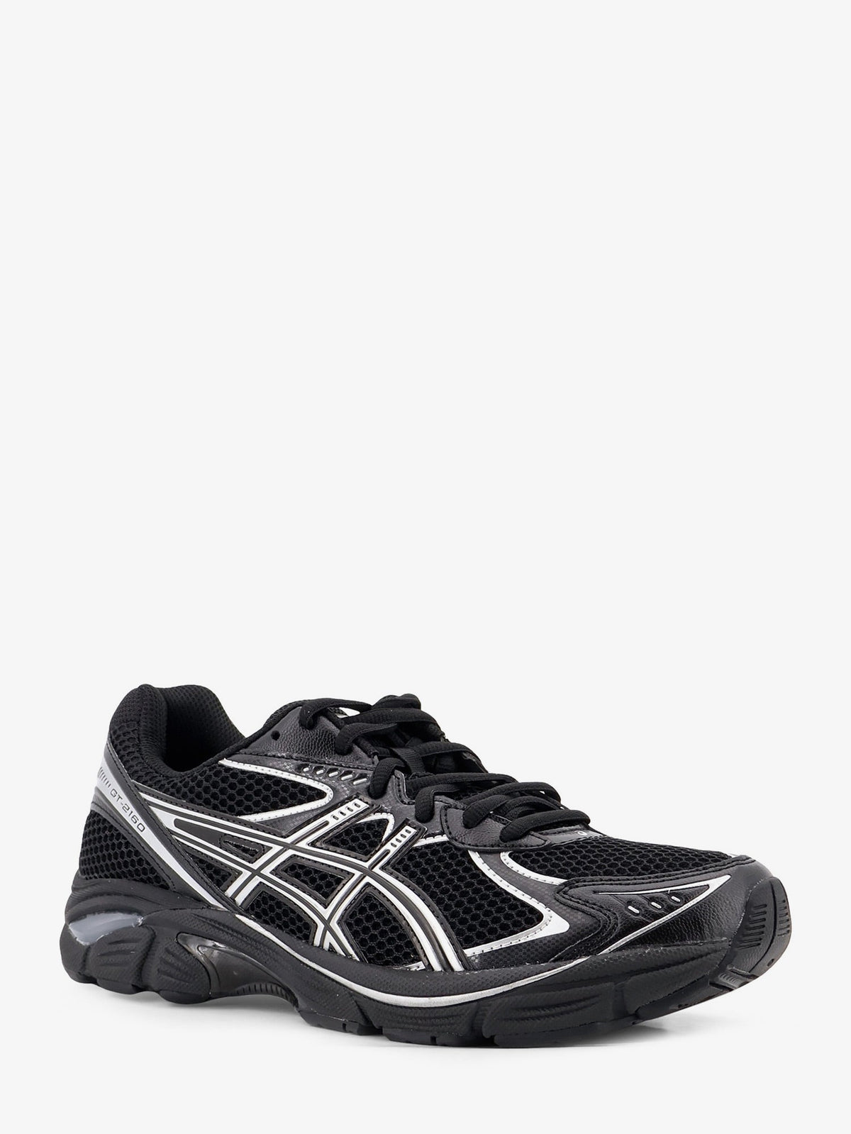 Asics GT-2160 leather sneakers with contrasting inserts - Blackpuresilver