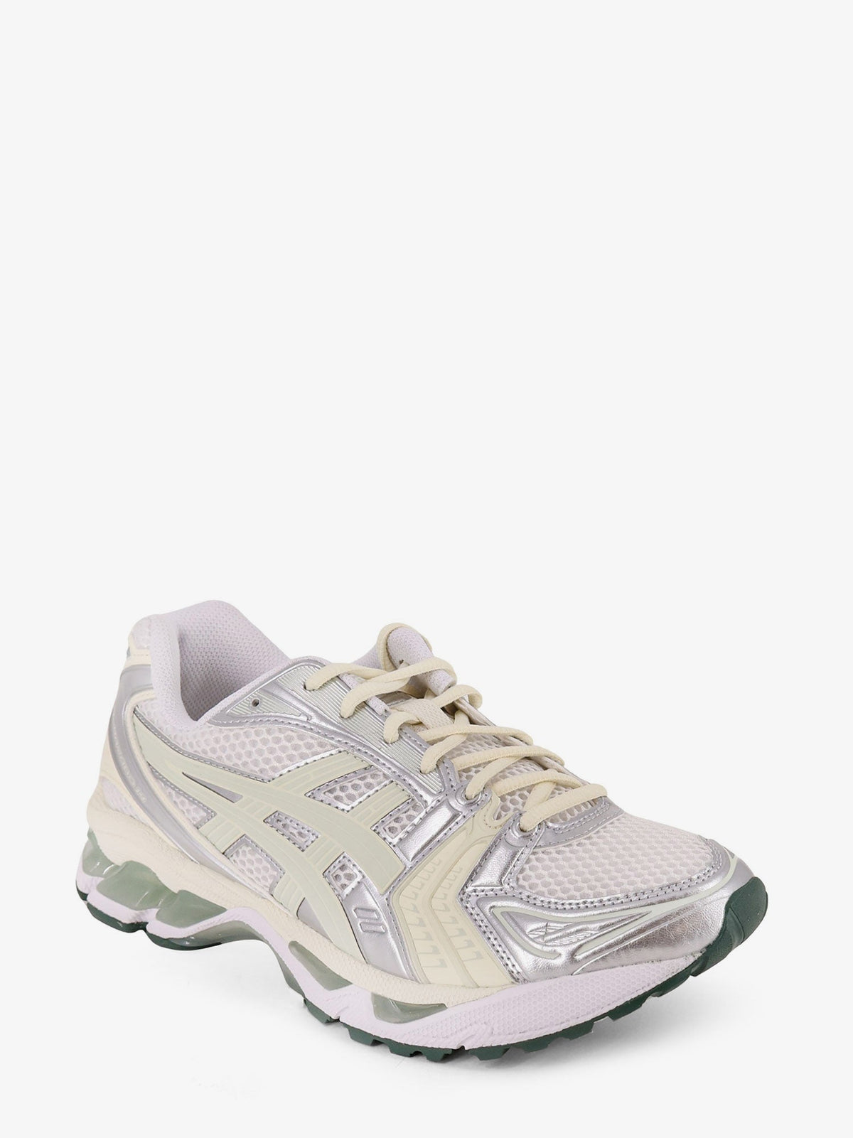 Asics Gel-Kayano 14 mesh sneakers with contrasting profiles - Whitelightsage