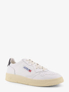 Autry Medalist Low leather sneakers with side logo - Bianco