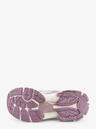 Balenciaga Runner mesh sneakers with glitter inserts - Whitelilacpink