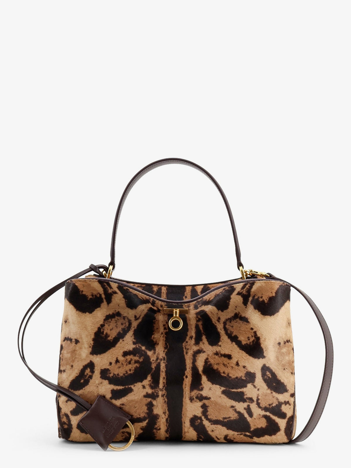 Balenciaga Rodeo Top Handle S pony-skin leather crossbody bag - Naturalmoka