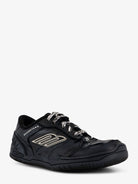 Balenciaga Hamptons Worn-Out low-top leather sneakers - Black