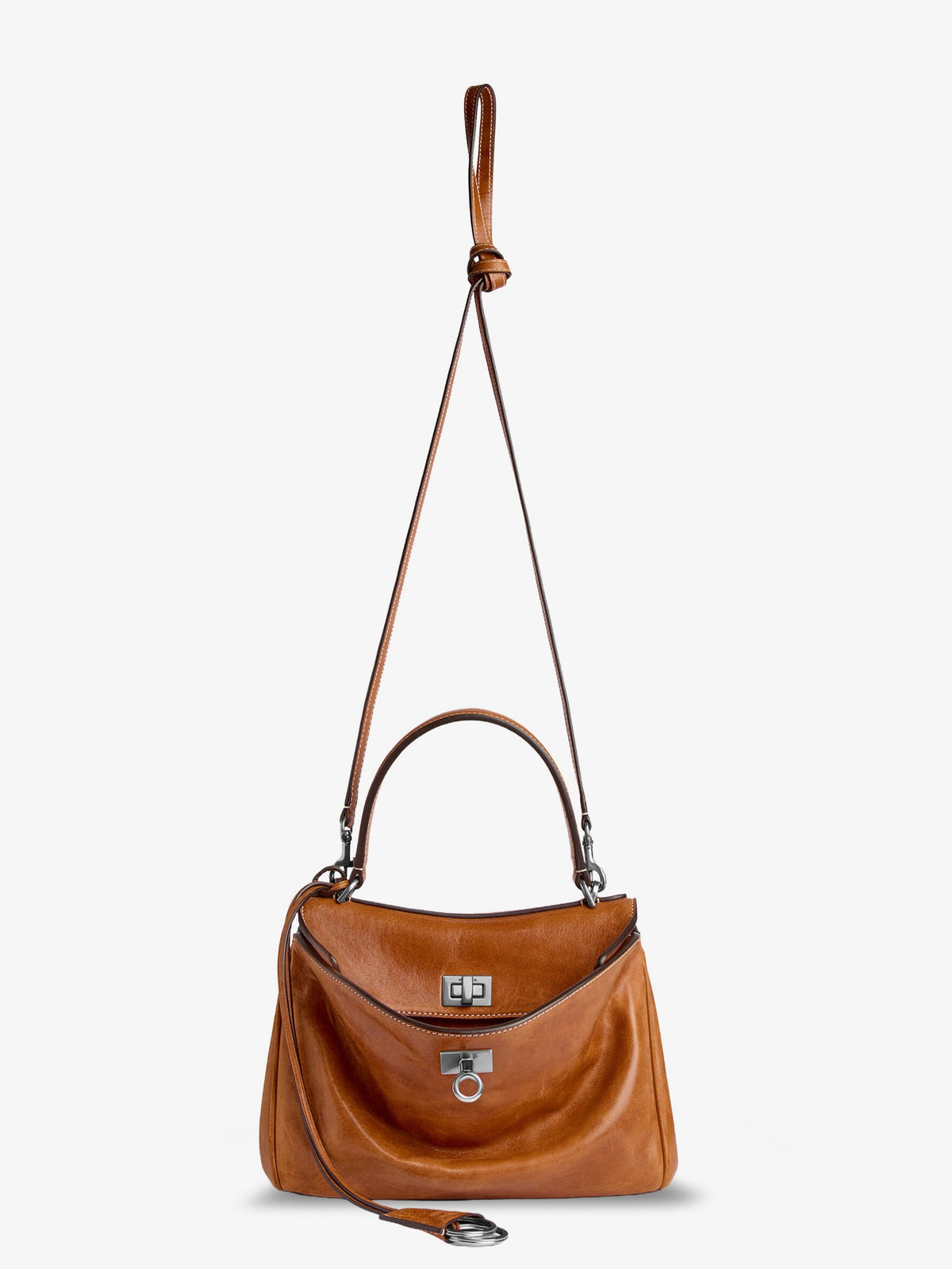 Balenciaga Rodeo Mini Leather Handbag - Tancowboy