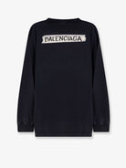Balenciaga Cotton T-shirt - Faded Washed Black