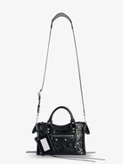 Balenciaga Le City Mini Arena Leather handbag - Black