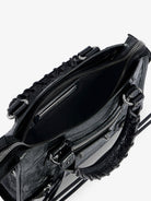Balenciaga Le City Mini Arena Leather handbag - Black