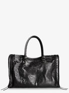 Balenciaga Le City Bag L leather handbag - Black