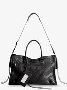 Balenciaga Le City Bag L leather handbag - Black