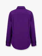 Balenciaga Silk shantung shirt - Purple