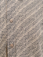 Balenciaga All Over Print Silk Shirt - Beigeblack
