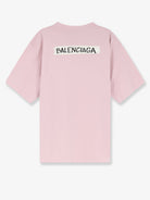 Balenciaga Cotton T-Shirt - Pink