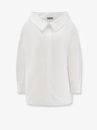 Balenciaga Stola Oversize cotton shirt - White