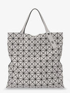 Bao Bao Issey Miyake Prism Matte Geometric Pattern Shoulder Bag - Gray