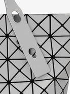 Bao Bao Issey Miyake Prism Matte Geometric Pattern Shoulder Bag - Gray