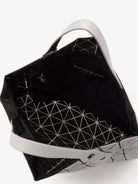 Bao Bao Issey Miyake Prism Matte Geometric Pattern Shoulder Bag - Gray