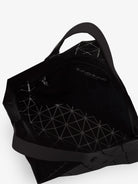 Bao Bao Issey Miyake Prism Matte Geometric Pattern Shoulder Bag - Matteblack