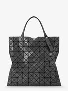 Bao Bao Issey Miyake Prism Gloss shoulder bag with triangular pattern - Charcoalgray