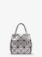 Bao Bao Issey Miyake Carat handbag with geometric inserts - Pearlgray