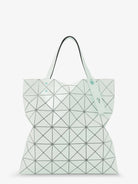 Bao Bao Issey Miyake Lucent One Tone shoulder bag with geometric pattern - Greenwhite