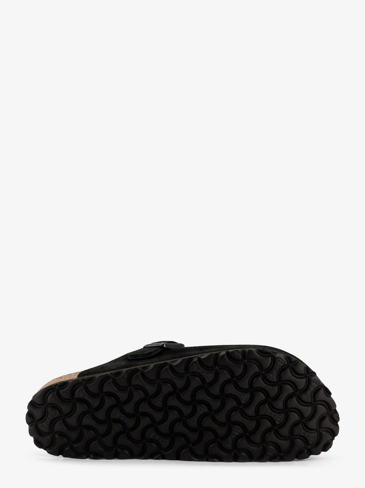 Birkenstock Boston VL/Shearling suede mule - Black