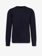 Boss Wool, silk and cashmere sweater - Darkblue