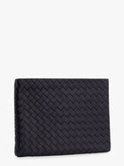 Bottega Veneta Woven leather pochette - Nero