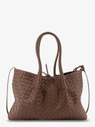 Bottega Veneta Pinacoteca leather handbag with Intrecciato motif - Pinecone