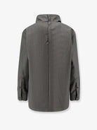 Bottega Veneta Wool and mohair shirt - Desert/Grey Melange