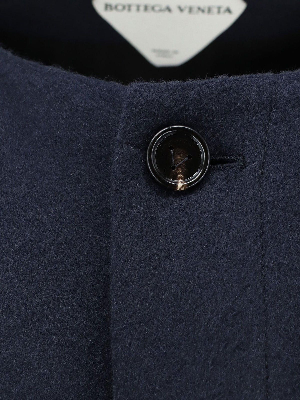 Bottega Veneta Wool and cashmere coat - Midnightblue