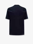 Brunello Cucinelli Cotton T-shirt - Navy