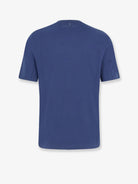 Brunello Cucinelli Cotton T-shirt with front embroidery - Cadetto