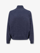 Brunello Cucinelli Cashmere turtleneck with Monili detail on the back - Blufreddo