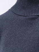 Brunello Cucinelli Cashmere turtleneck with Monili detail on the back - Blufreddo