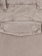 Brunello Cucinelli Dyed cotton trousers - Granito