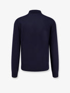 Brunello Cucinelli Cashmere and cotton polo shirt - Navygrigioscuro
