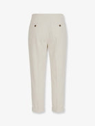 Brunello Cucinelli Corduroy trousers - English White