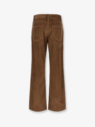 Brunello Cucinelli Corduroy trousers with Monili detail - Dattero