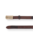 Brunello Cucinelli Leather belt - Testa Di Moro