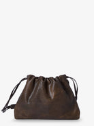 Brunello Cucinelli Reptile print leather crossbody bag - Testamoro