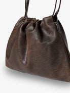 Brunello Cucinelli Reptile print leather crossbody bag - Testamoro
