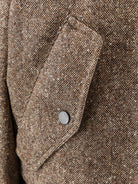 Brunello Cucinelli Mélange virgin wool blend jacket - Marrone