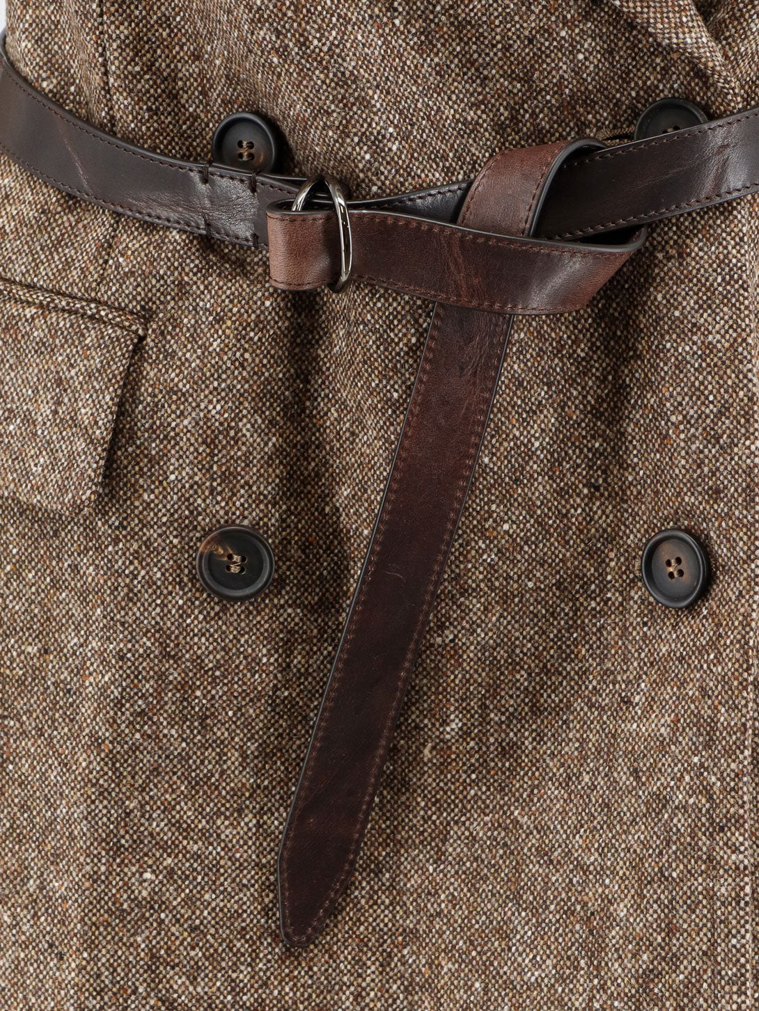 Brunello Cucinelli Virgin wool blend vest - Marrone