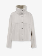 Brunello Cucinelli Wool and cashmere blend jacket - Light Grey