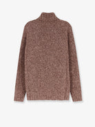 Brunello Cucinelli Cashmere and silk blend turtleneck - Castagna