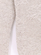 Brunello Cucinelli Mohair and virgin wool blend sweater with all-over Dazzling detail - Madreperla