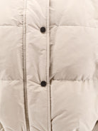 Brunello Cucinelli Down jacket with shearling collar - Sabbia