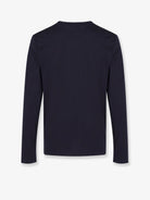 Brunello Cucinelli Silk and cotton blend T-Shirt - Cobaltogrigio